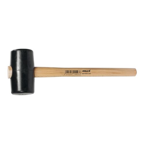 HOLEX Gummihammer schwarz A900 (755500 A900)