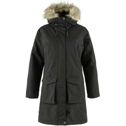 Fjällräven Nuuk Lite Parka W Freizeitmantel Damen schwarz XS