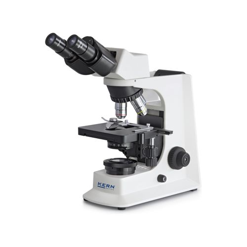 Kern Durchlichtmikroskop OBL 127, Bino., Inf E-Plan, 4/10/40/100×, WF 10×20, 3W LED ; KERN & Sohn)