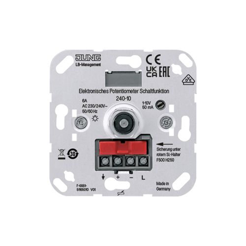 Jung Elek.Potentiometer für EVGs/Trafos 240-10)