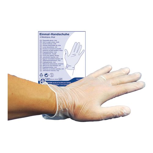 Gramm Medical Einmalhandschuhe nach DIN EN 455 (323.041.00200)