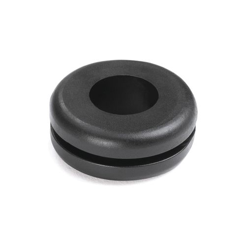 HellermannTyton HV 1101-PVC-BK Tülle | für Kabeldurchmesser von 6 bis 10 mm, 633-01010)