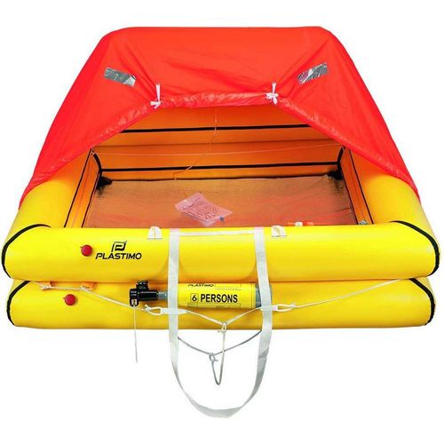 Plastimo Rettungsinsel Cruiser Canister 57047 Golden 6 Places Golden 6 Places