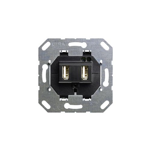 Gira USB Spannungsvers. 2fach Einsatz 235900)