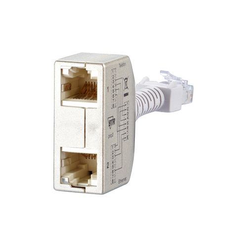 BTR NETCOM Cable-sharing-Adapter Ethernet/ISDN 130548-02-E)