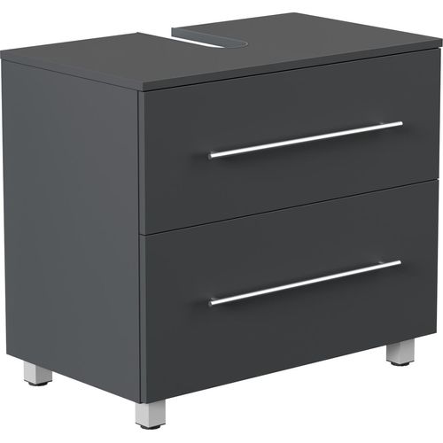 Universal Unterbau auf Standfüßen 70 cm SoftClose grafit : Grafit Varianten: Grafit