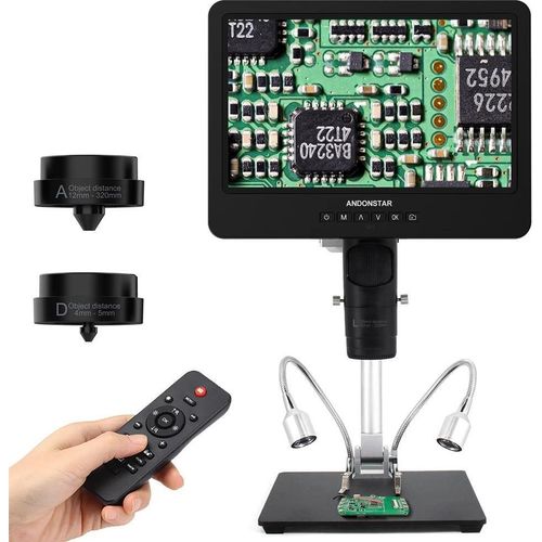 Digitalmikroskop, 2000-fache Vergrößerung, UHD-Videoausgang, AD249SM(10Zoll)