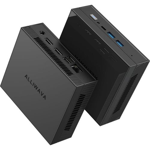 ALLIWAVA GX55 Mini PC N5105 2.9GHz 8GB RAM 256GB SSD M.2 Micro Desktop Computer