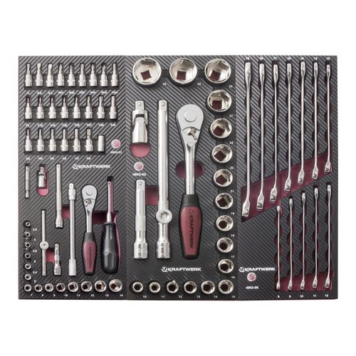 Kraftwerk Werkzeug-Zusammenst./2 Sch. EVA3, 104-tlg. (4931)