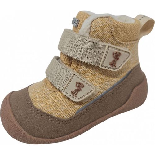 Affenzahn Affenzahn Snuggy Klettstiefel Braun