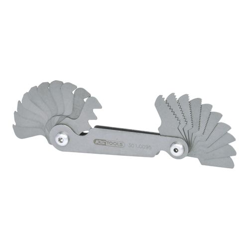 KS Tools Gewindelehre, metrisch, 20-teilig (301.0095)