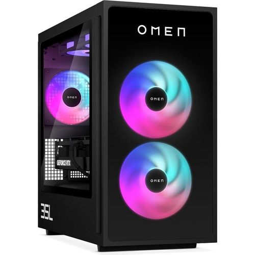 HP OMEN Des - Komplettsystem - AMD R7 - RAM: 64 GB DDR5 - HDD: 2.000 GB - Radeon 9000, Radeon RX 9070 XT, Radeon RX 9070