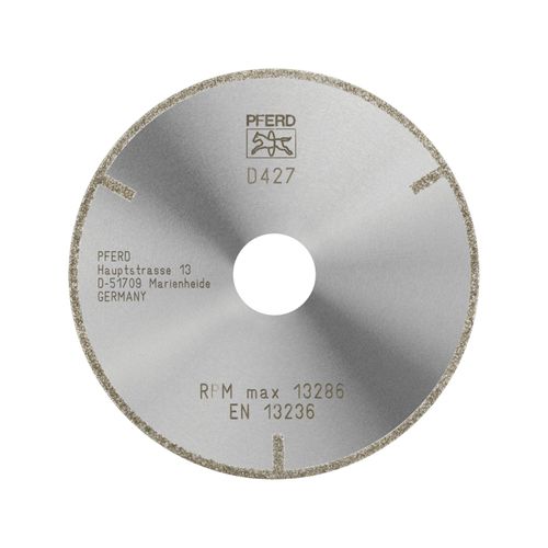 PFERD TOOLS Diamant-Trennscheibe D1A1R 115x2,0x22,23 mm D427 (grob) mit Schutzsegment für GFK/CFK (68411238)