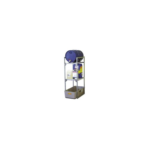CEMO Fassregal Typ 120 + Fassauflage 1 x 60 l Fass (7640)