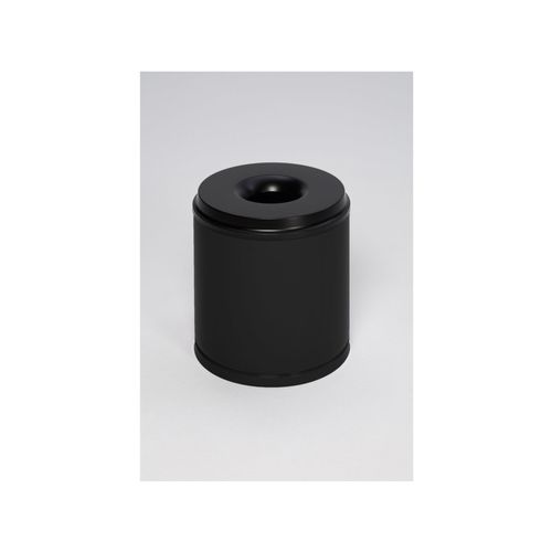 VAR Papierkorb feuersicher Löschkopf schwarz 30 l (3152)