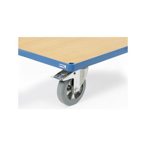 fetra Bereifung blaugrau - Durchmesser 125mm (12855)