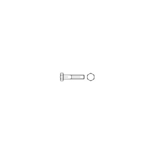 DIN 931/ISO 4014 Sechskant-Schaftschraube M16x200 Stahl 10.9 galvanisch verzinkt ; Industrial Quality Supplies (009311100160200)