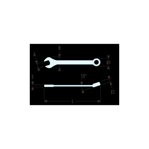Facom Ring-Maulschlüssel "39" kurz 6 mm (39.6)