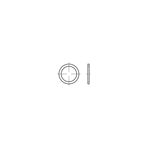 DIN 760 Flachdichtringe Alu A 27 x 32 x 2 Al S ; Industrial Quality Supplies (076033000270032)