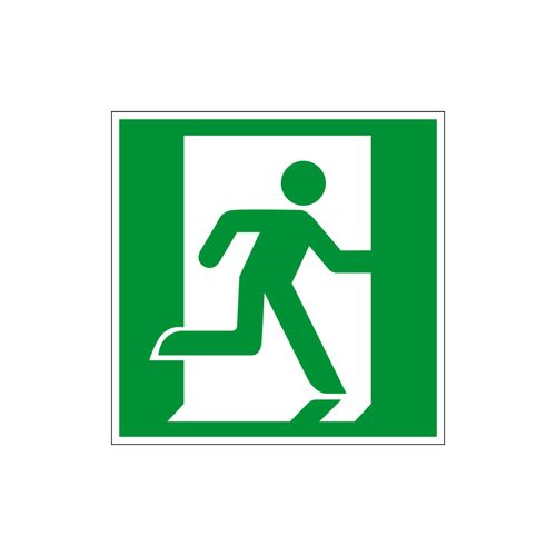 Eichner Fluchtwegsschild Fluchtweg - Notausgang 20 x 20 cm PVC (9225-14061-020)