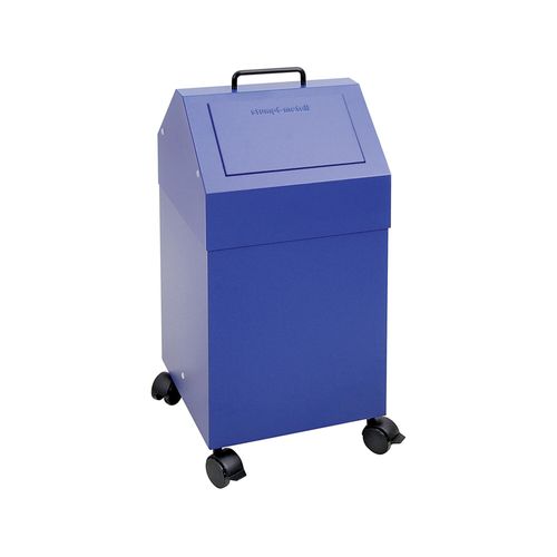 Stumpf Sortsystem 45, fahrbar, RAL 5010/5010, 45 Liter ; Stumpf Metall (630-045-2-0-510)