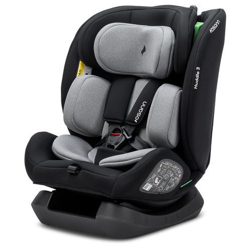 Osann Huddle 3 i-Size 40–150 cm, Reboarder bis 105 cm, mitwachsend & 3-Punkt-Gurt