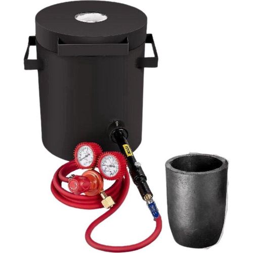 Elektrischer Edelmetall-Schmelzofen 2kg – Inklusive Zubehör – Propan Smeltofen für Schmuck & Metall