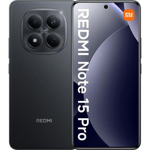 Xiaomi Redmi Note 15 Pro Black 6.83" display - Smartphone - 512 GB