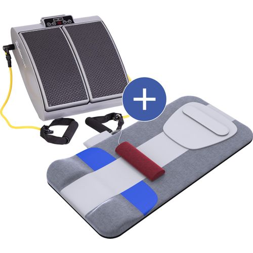 DR-HO'S MotionCiser Fit & MotionSolution Mat Bundle Grau Rot Schwarz Bewegungstrainer Dehnmatte