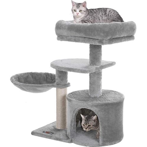 Kleiner und mehrstufiger Kratzbaum