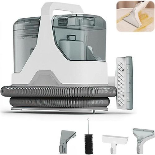 Handstaubsauger - Polster- und Teppichreiniger - Leistung 600 W - Saugkraft 15 kPa - Staubbehälter 1–2 l - Kabel 4 m - Trockensaugen - EU-Stecker - Weiß