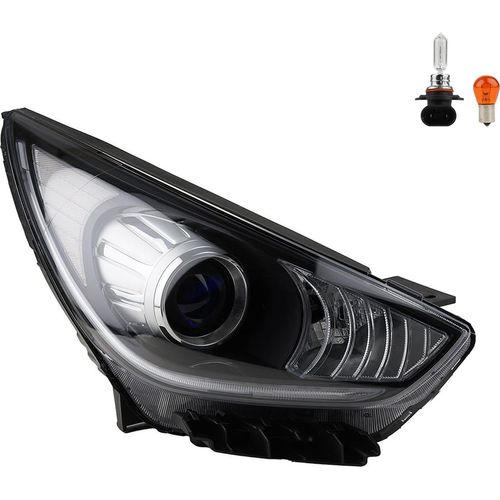 Johns, Scheinwerfer rechts + Leuchtmittel passend für Kia Niro DE mit LWR ab 09/2016-