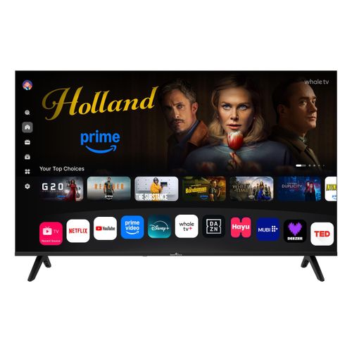 Smart Tech 50QH02K, 50 Zoll ( 126 cm) UHD-QLED Smart-Fernseher, Netflix, YouTube, Prime Video, Disney+, DAZN, Whale TV