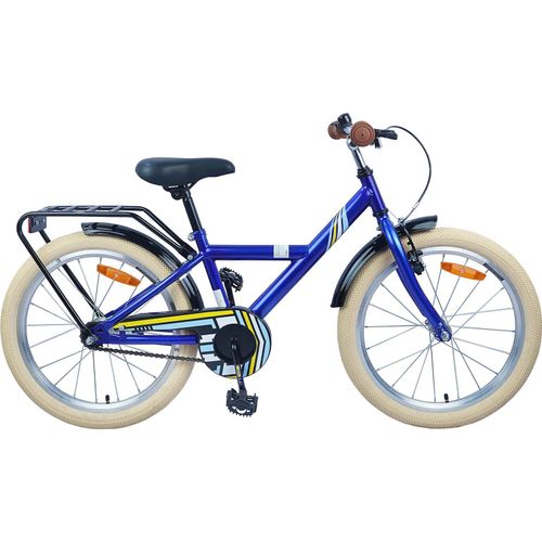 "im Sonderangebot"Kinderfahrrad 24 Zoll für 8-12 Jahre alt Dunkelblau DE857046 - Jugend- & Kinderfahrräder