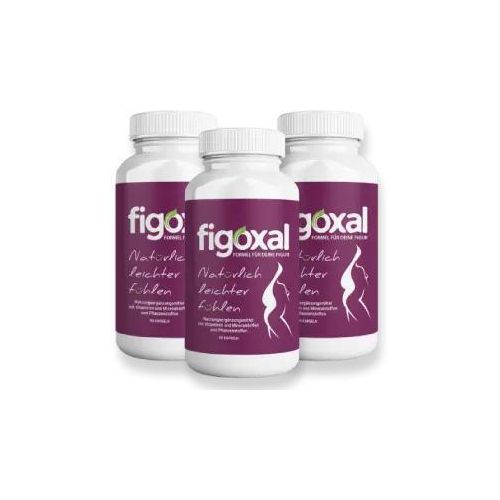 Figoxal Kapseln | Für Ihr allgemeines Wohlbefinden | Einfache Einnahme | 3x60 Kapseln
