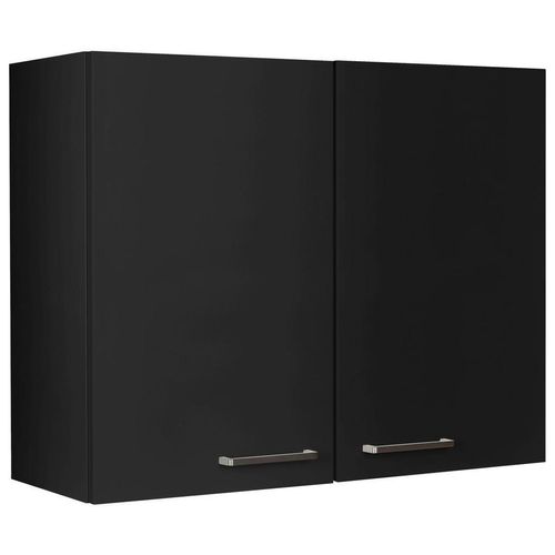 Nobilia Küchenoberschrank Touch, Schwarz, Holzwerkstoff, 2 Fächer, 90x72x35 cm, Blauer Engel, Pefc, Goldenes M, Handmade in Germany, DGM-Klimapakt, hängend, Küchen, Küchenmöbel, Küchenschränke, Küchenoberschränke