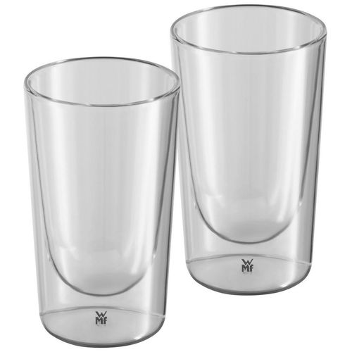 WMF Latte-Macchiato-Set Kineo , Klar , Glas , 2-teilig , Kaffee & Tee, Tassen, Latte Macchiato Gläser