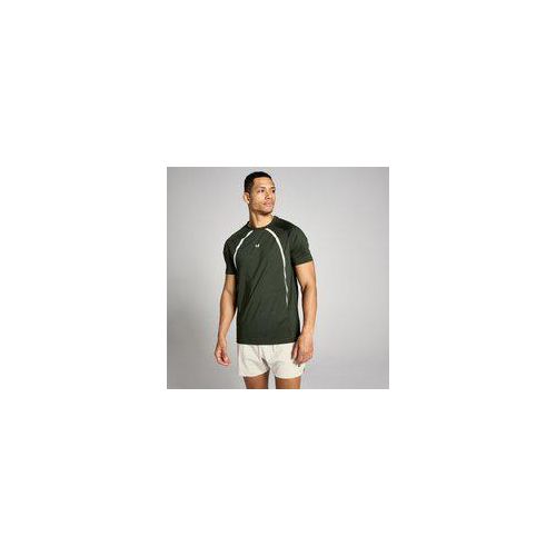 MP Herren Tempo Panel T-Shirt - Waldgrün - XL