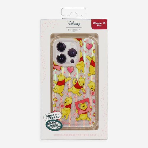 Gelbe Handyhülle mit Pu der Bär-Muster