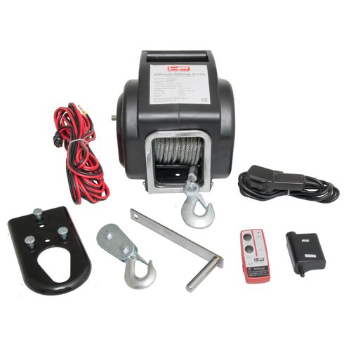 HPAUTO Motorseilwinde Funk 6,8t 20605 Seilwinden VPE 1x