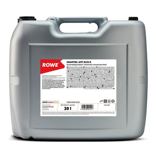 ROWE HIGHTEC ATF DCG II (20 L) 25067-0200-99 Universal HC Synthese Öl (Hydro-Cracked)