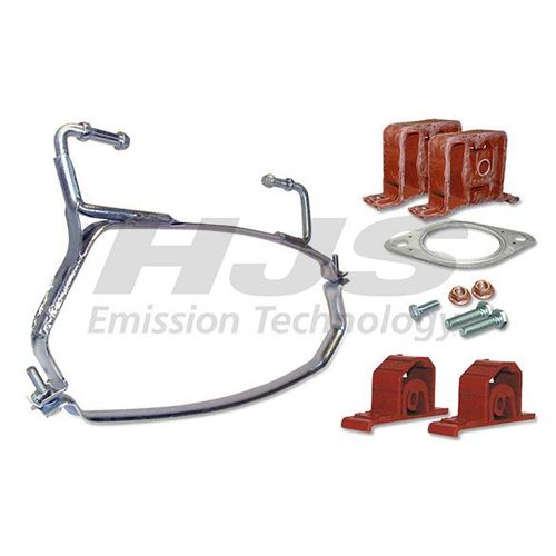 HJS Montagesatz, Abgasanlage Schalldämpfer 82 12 2267 Abgasanlage,Montagesatz, für BMW (18.30.7.537.082) (18.30.7.537.083) (18.10.7.526.614)