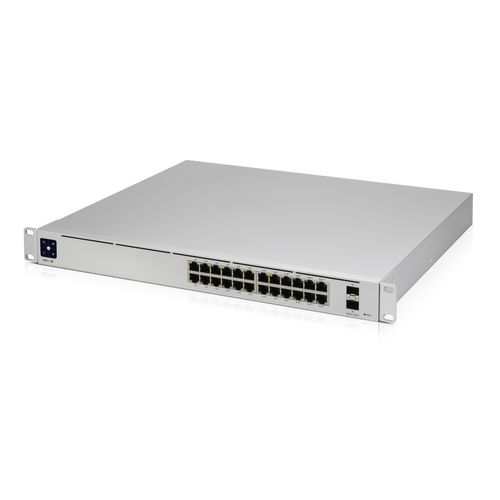 UBIQUITI Netzwerk-Switch "UniFi Pro 24-Port PoE", weiß, B:39,5cm H:12cm T:52cm, Netzwerk-Switches