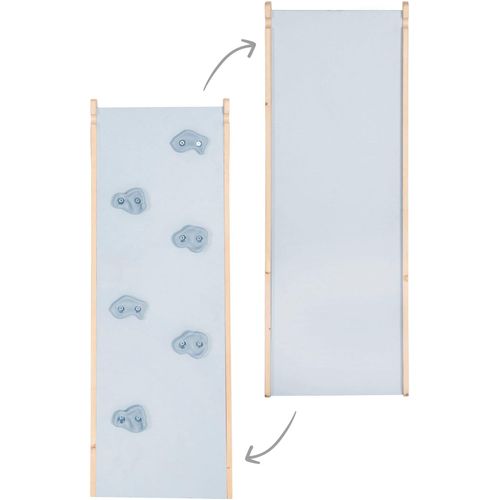 Rutsche ROBA "Rutschbrett für roba Kletterdreieck", beige (natur, weiß), Rutschen, KinderB:41,5cm H:10cm L:125cm, Massivholz, für roba Kletterdreieck und Spielturm, B:41,5cm H:10cm L:125cm