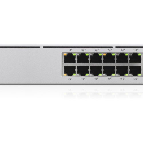 UBIQUITI Netzwerk-Switch "UniFi 24-Port PoE", weiß, B:31cm H:12cm T:52cm, Netzwerk-Switches