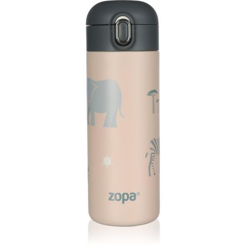 Zopa Thermo Bottle with Drinking Spout thermos met rietje Safari 400 ml