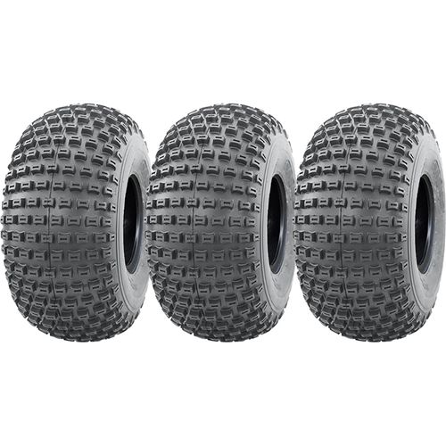 18x9.50-8 Knobby ATV Quad Trailer Reifen 4ply Wanda P322 Tubeless Reifen (3er Set)