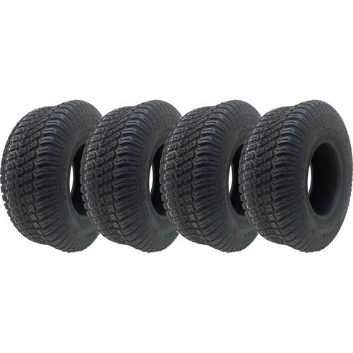 4er Set - 11x4.00-5 Rasenmäherreifen 4-fach Multi, Rasen, Gras - Rasenmäherreifen, W
