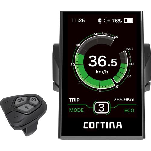 Bafang E-Bike Display DP C18 für 43V Bafang System mit Canbus-Kompatibilität