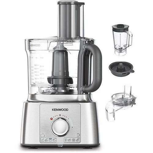 KENWOOD Kompakt-Küchenmaschine "Multipro Express FDP65.820SI", silber (silberfarben), B:24cm H:40cm T:22cm, Küchenmaschinen, Kompakt-Küchenmaschine